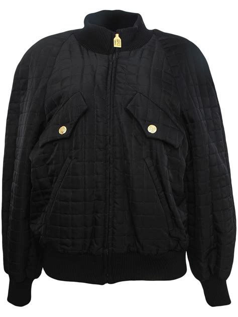 quilted bomber jacket chanel|Chanel jacket clearance.